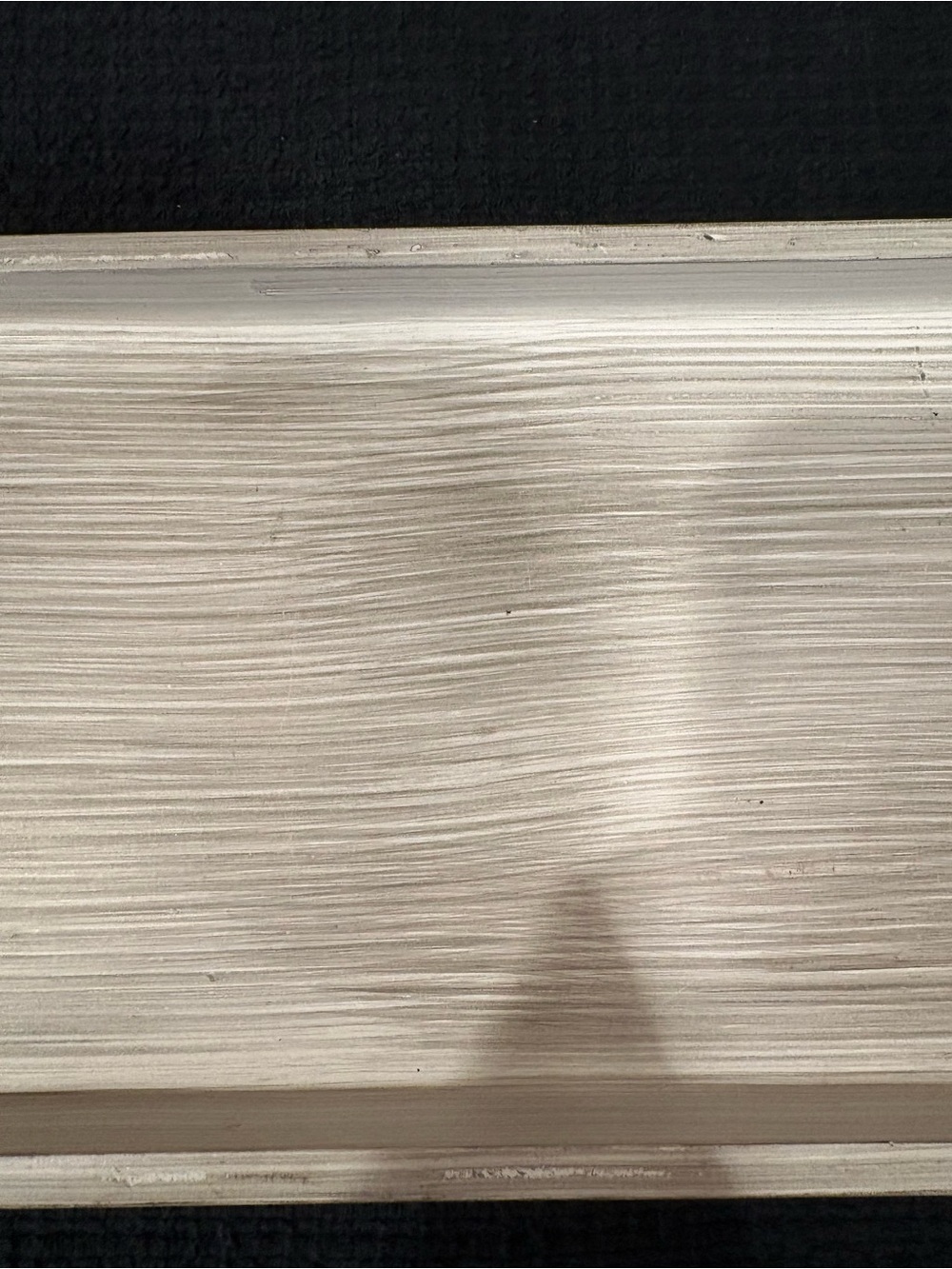 BINO Maison Collection tray is made of a grey, marble-patterned material. - Picture 5 of 7
